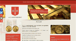 Desktop Screenshot of jlc-investissement.be