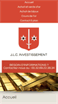 Mobile Screenshot of jlc-investissement.be
